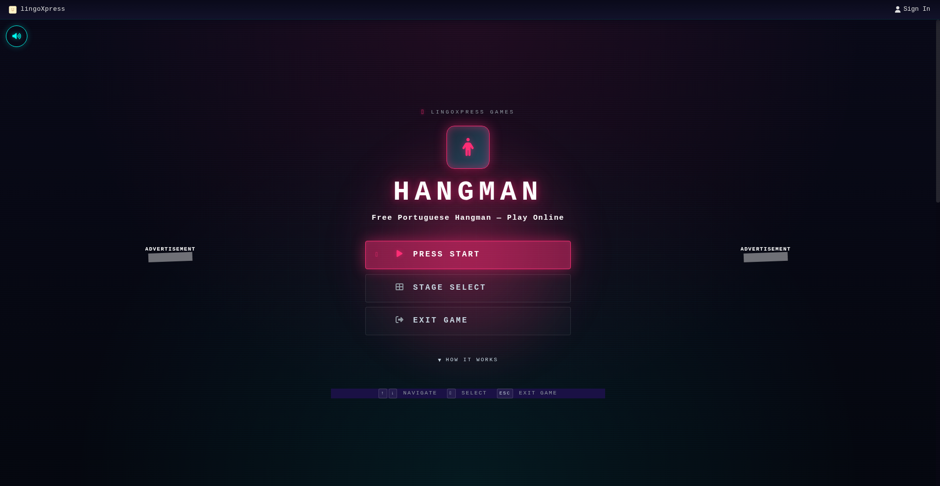 Hangman Game to Learn Portuguese